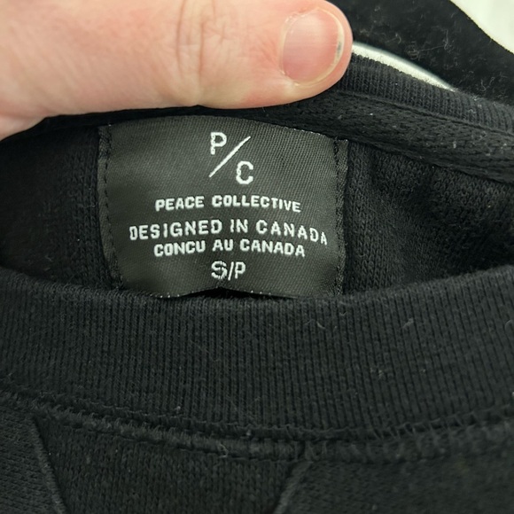 Peace Collective Toronto Vs. Everybody Black Sweatshirt, Sz S - Picture 4 of 6